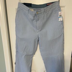 New Mens seersucker vineyard vines pants